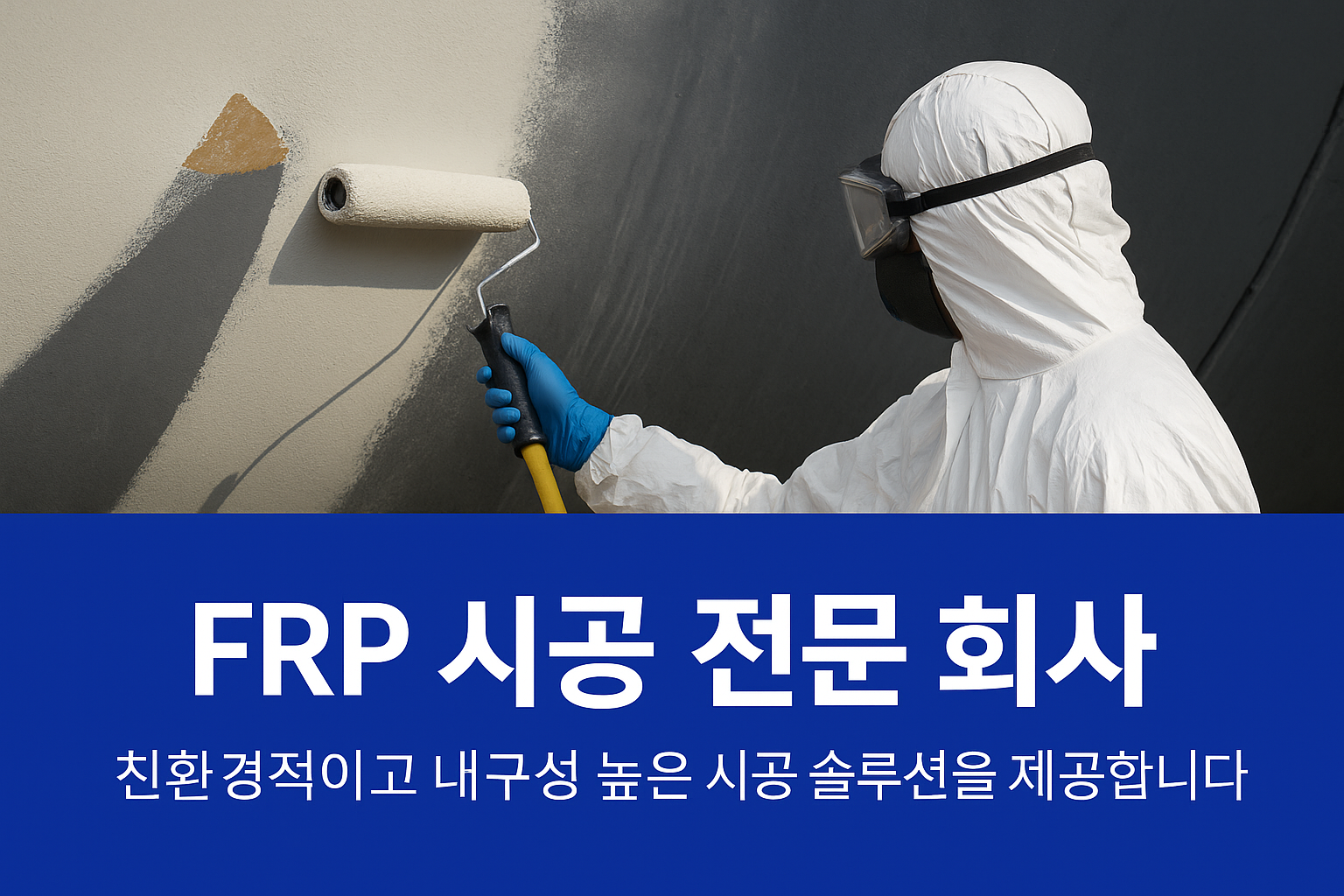 FRP 시공 이미지